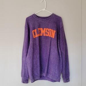Pressbox Purple Cotton Sweatshirt